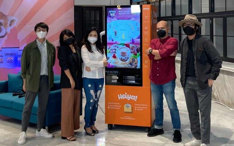  Mitra Vending Indonesia Gandeng Barista Luncurkan Vending Machine Kopi Digital