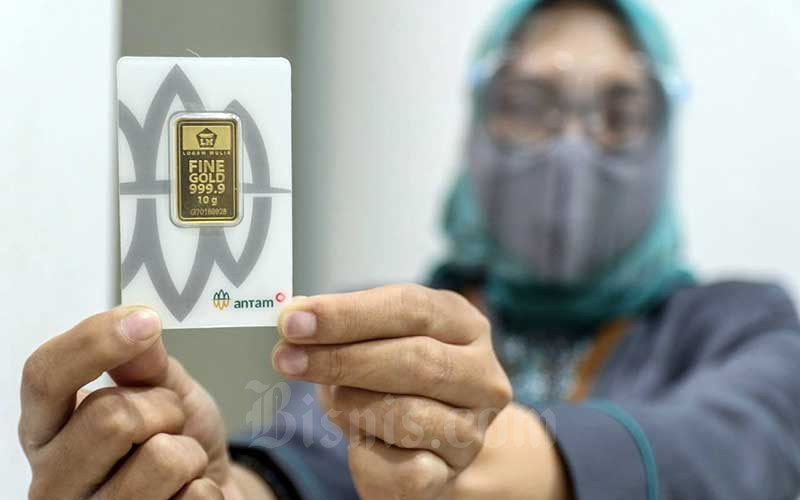  Harga Emas 24 Karat Antam, Senin 23 Agustus 2021, Turun Nih!