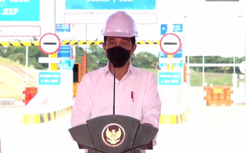  Resmikan Ruas Tol Balikpapan-Samboja, Ini Harapan Jokowi