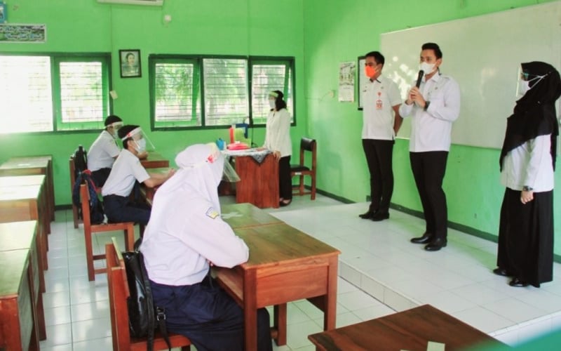  60 Sekolah di Kendal Mulai Uji Coba PTM