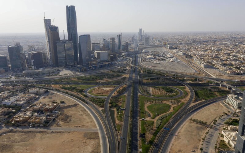 Lanskap kota Riyadh, Arab Saudi/ Bloomberg