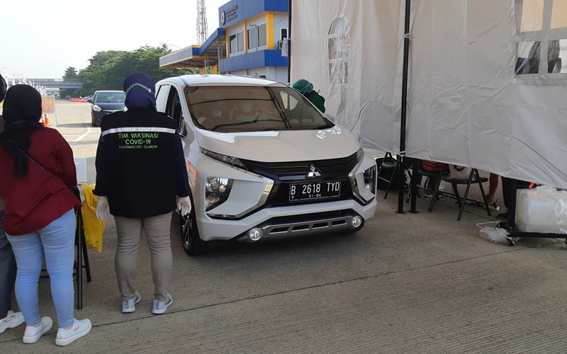  Vaksinasi Drive Thru di Jagorawi, Jasa Marga Dorong Pengguna Jalan Melakukan Vaksin