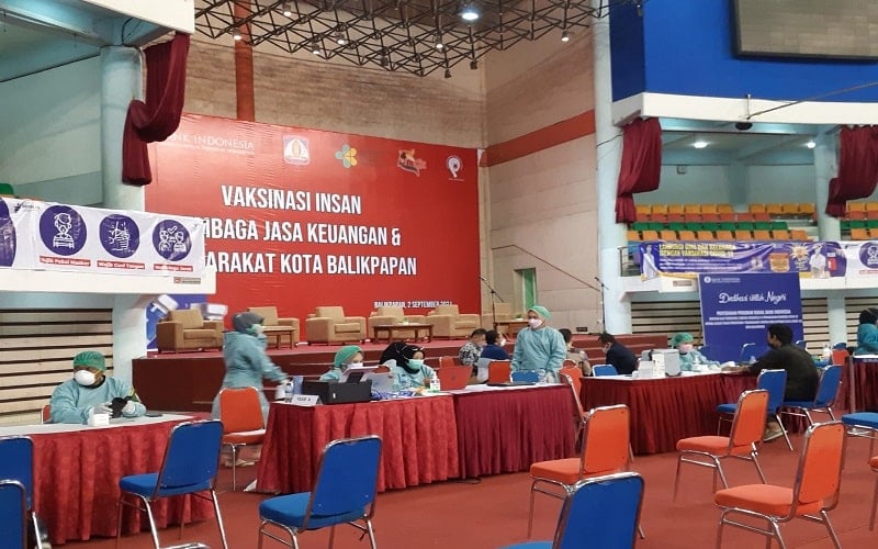  OJK Kaltim Sebut Ada Vaksinasi Massal Lagi di Balikpapan, Target 6.000 Dosis