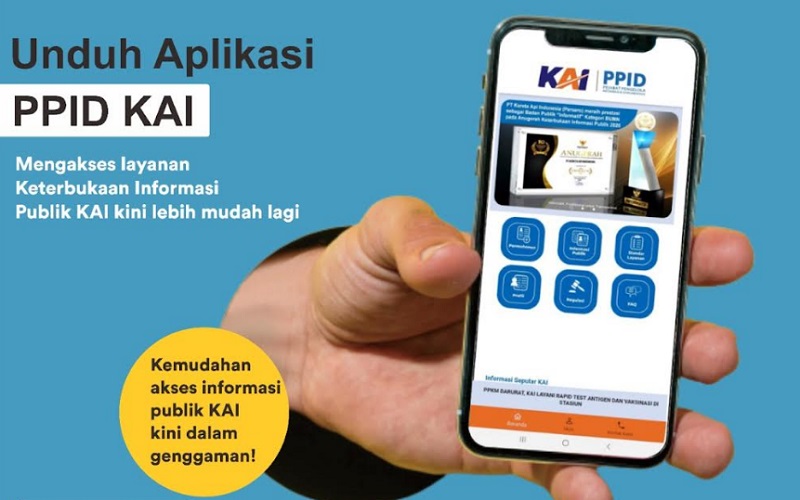  Praktis, Layanan Informasi Publik KAI Kini Hadir dalam Bentuk Aplikasi