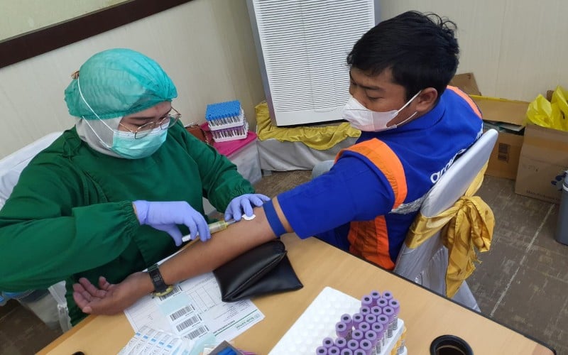  Awak Mobil Tangki Pertamina Jalani Medical Check-up