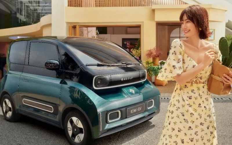  Mobil Listrik Baojun KiWi Mengaspal di China, Intip Harganya 