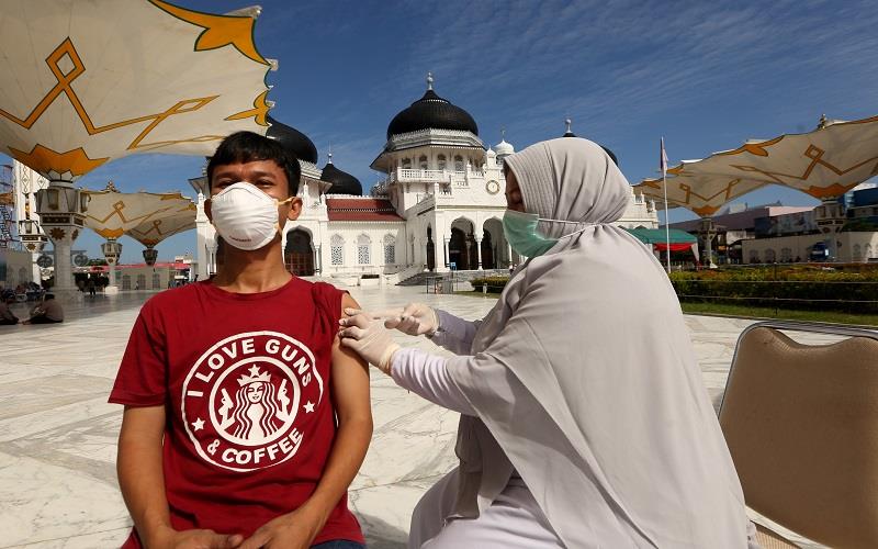  Target Vaksin Covid-19 Telah Tercapai 32,1 Persen