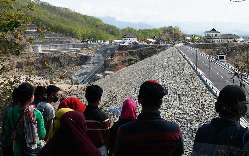  Presiden Joko Widodo Resmikan Bendungan Bendo di Ponorogo Jawa Timur