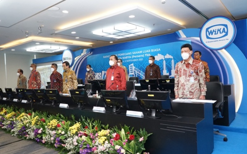    STRATEGI EMITEN KONSTRUKSI    : WIKA Rasionalisasi Target
