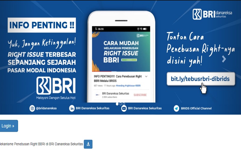  Penebusan Dana Rights Issue BBRI Dmulai Hari Ini, Simak Tahapannya! 