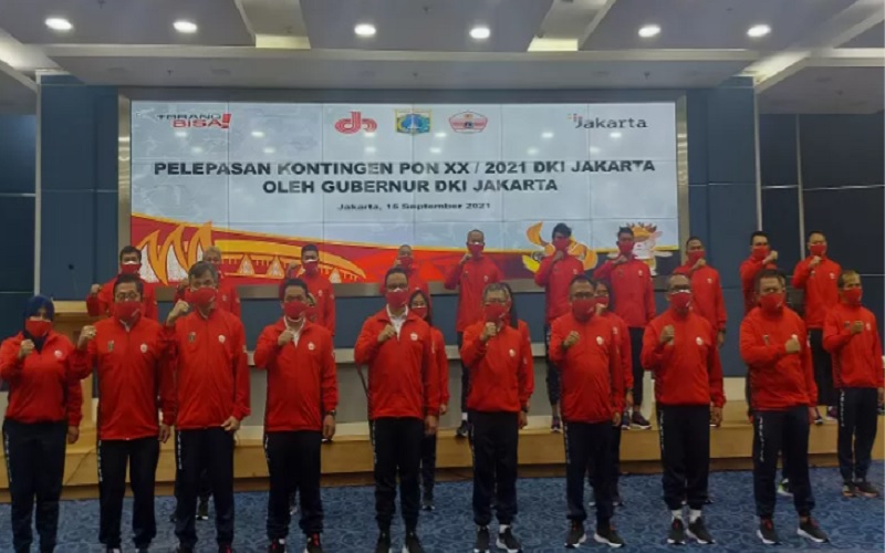  Lepas Kontingan ke PON XX Papua, Anies Berharap DKI Juara Umum