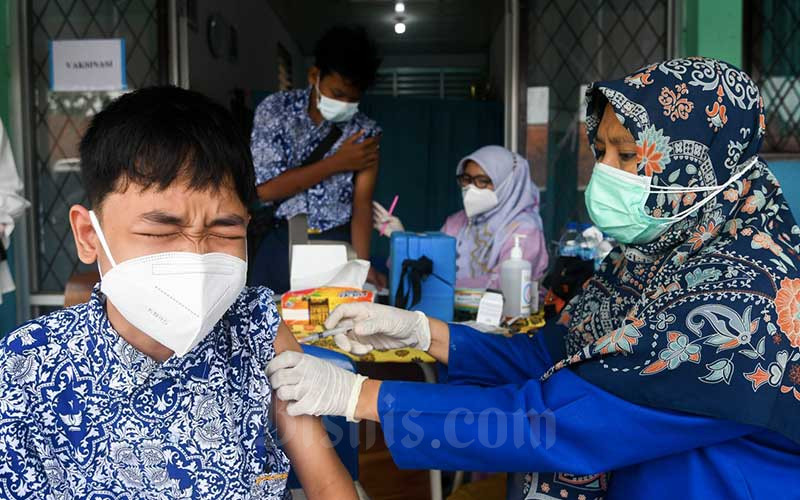  Pemkab Bogor Lakukan Vaksinasi Covid-19 Untuk Pelajar Sebelum Pelaksanaan PTM