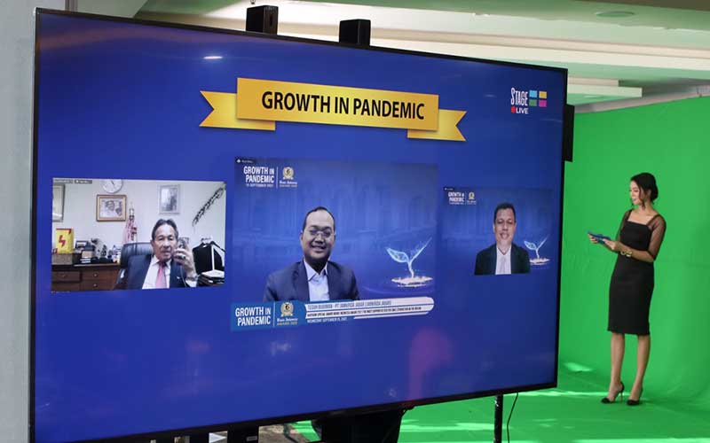  Dirut Jamkrida Jabar Diganjar Special Award di BIA 2021