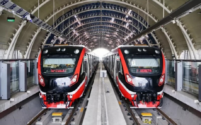  Empat Fakta Penting Proyek LRT Jabodebek