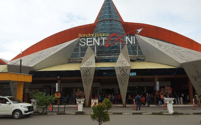  Jelang PON XX Papua, AP I Percantik Bandara Sentani