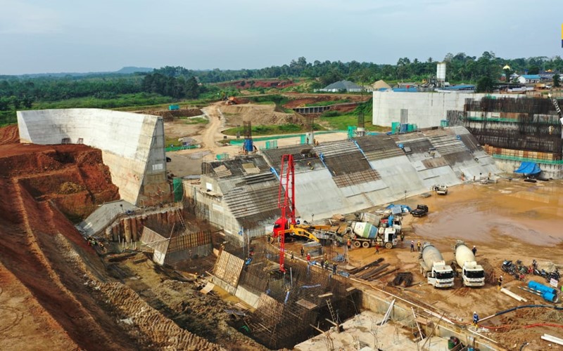  Ditarget Rampung Tahun Ini, Kementerian PUPR Kejar Penyelesaian Bendungan Margatiga