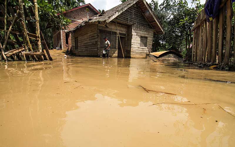  Lima Desa di Aceh Terendam Banjir Akibat Luapan Sungai