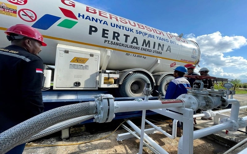  Tingkatkan Ketahanan Stok, Pertamina Tambah Titik Suplai LPG di Kaltim