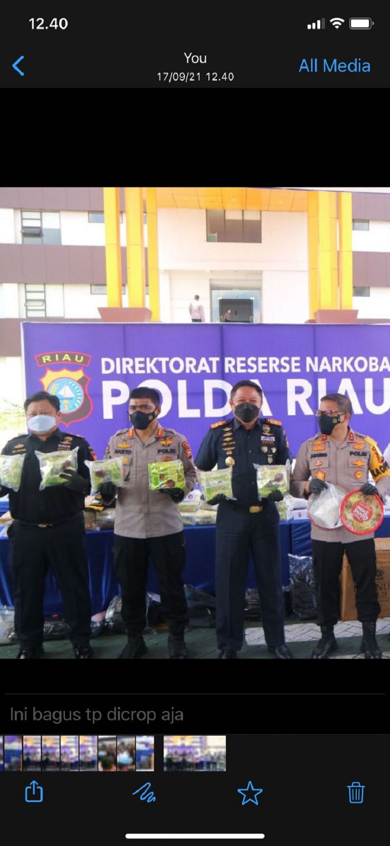  Operasi Gabungan Bea Cukai Riau Bersama Polda Riau Kembali Gagalkan Penyelundupan 49 Kilogram Sabu