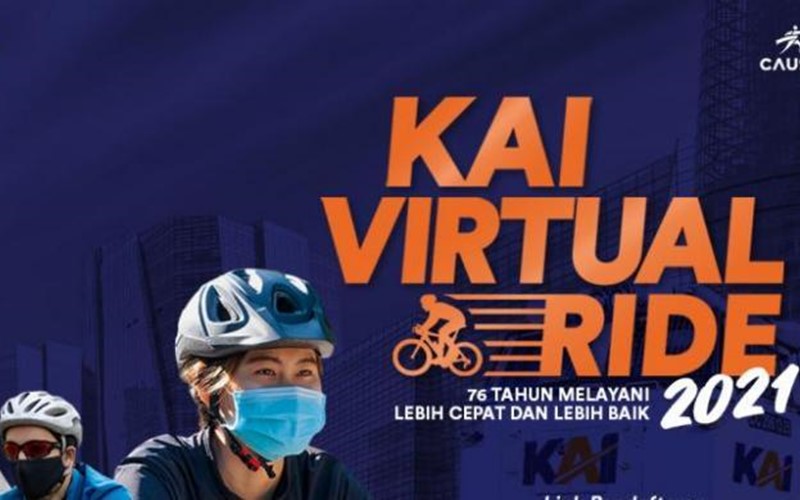  Banyak Peminat, KAI Tambah 2.000 Slot Pendaftaran KAI Virtual Ride 2021