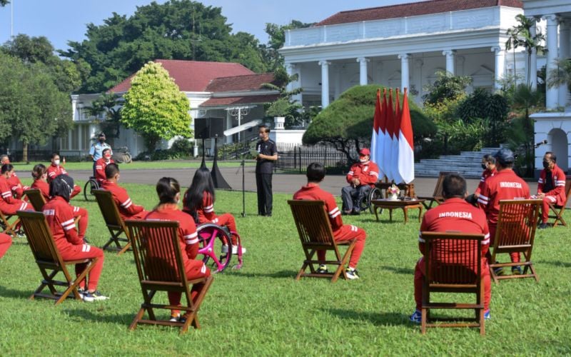  Jokowi Perintahkan Menpora Bangun Pusat Latihan dan Sentra Olahraga Atlet Disabilitas