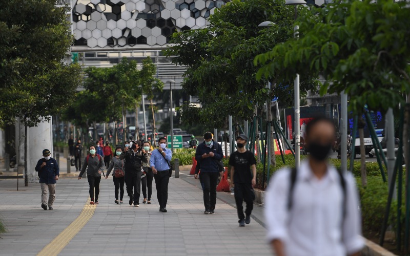  Galakkan Budaya Jalan Kaki, Kemenhub Minta Pemda Perbaiki Trotoar 