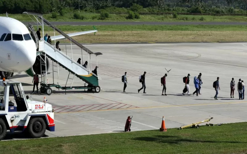  Penumpang di Bandara SAMS Sepinggan Turun 54 Persen 