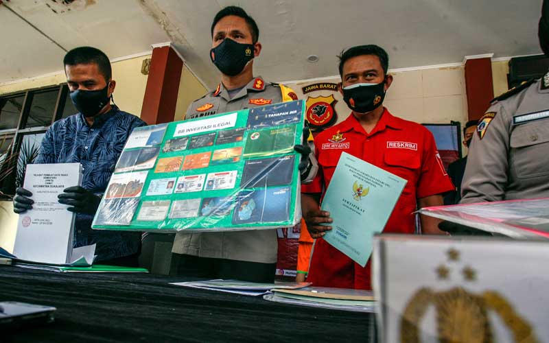  Polres Bogor Berhasil Menangkap Pelaku Penipuan Investasi Ilegal