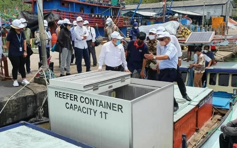  Reefer Container Buatan INKA dan KML Diharapkan Mampu Tingkatkan Produk Kelautan