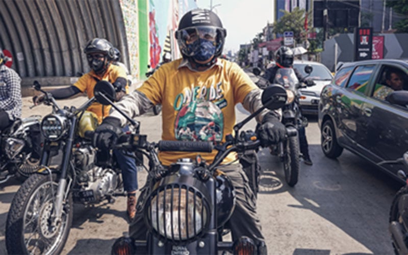  Royal Enfield One Ride, Tahun Ini Riding Bebas Plastik