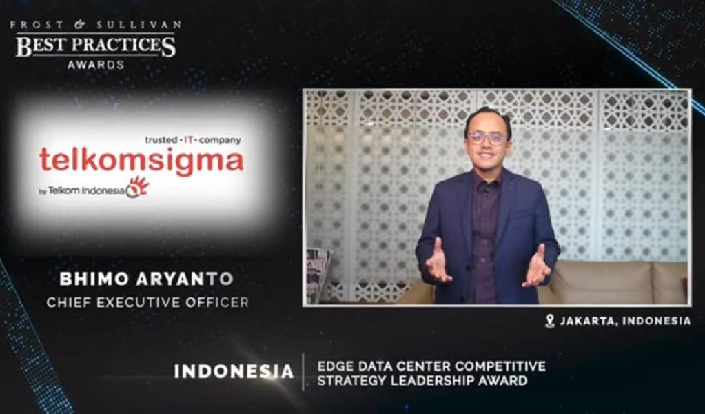  Maksimalkan Operasi 18 Edge Data Center, Telkomsigma Raih Frost & Sullivan Best Practices Awards 2021