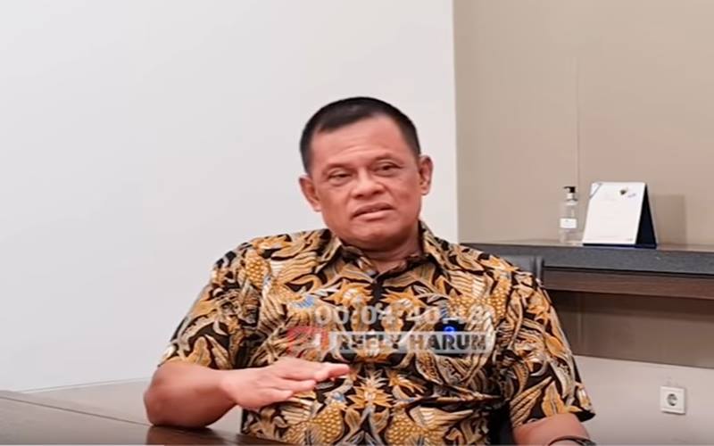 Presidium Koalisi Aksi Menyelamatkan Indonesia (KAMI), Jenderal (Purn) Gatot Nurmantyo . JIBI/Bisnis-Nancy Junita @kanal youtube refly harun