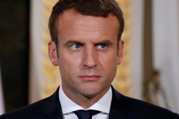 Presiden Prancis Emmanuel Macron./Reuters