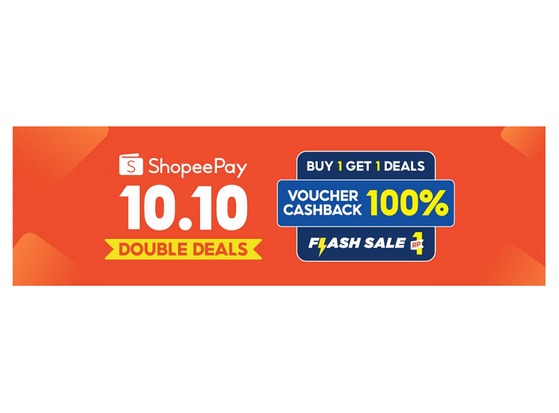  Dukung Transaksi Digital Masyarakat Indonesia, ShopeePay Hadirkan Keuntungan Berlipat di 10.10 ShopeePay Double Deals