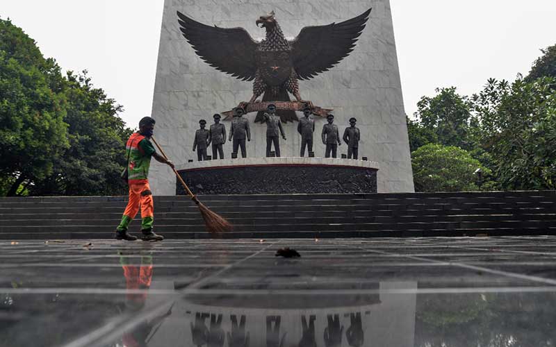  Monumen Pancasila Sakti Mulai Bersolek Menjelang Hari Kesaktian Pancasila