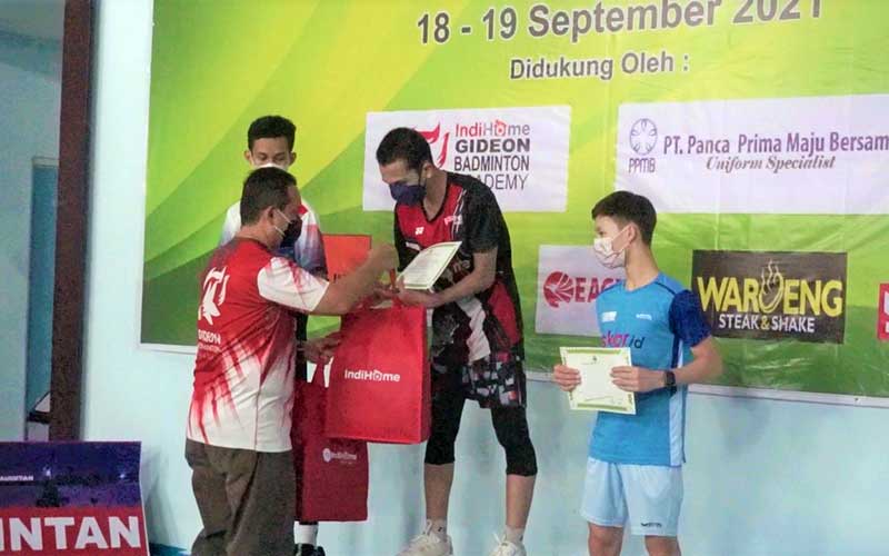  Beasiswa IndiHome Gideon Badminton Academy Berlaga dalam Turnamen Resmi PBSI