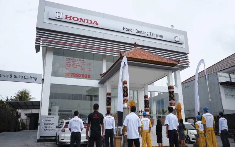  Perkuat Pasar, Honda Bangun Diler Baru di Bali