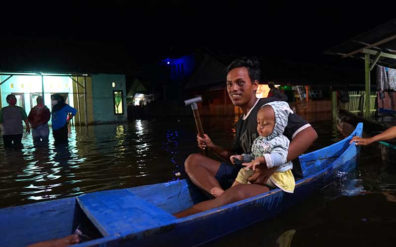  Diguyur Hujan Lebat, Ratusan Rumah di Kabupaten Gorontalo Terendam Banjir