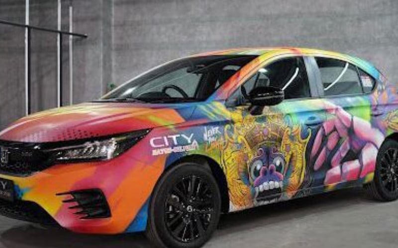  Honda Akan Pamerkan City Hatchback RS Versi Modifikasi di IMX 2021