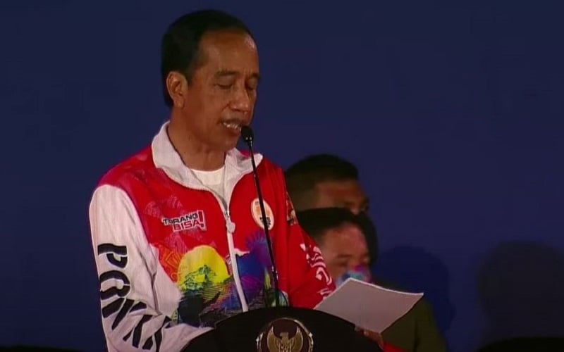  Presiden Jokowi Resmi Buka PON XX Papua