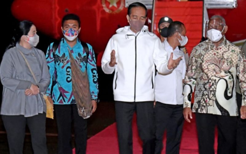  Kunker di Sorong, Jokowi akan Tanam Jagung dan Tinjau Vaksinasi