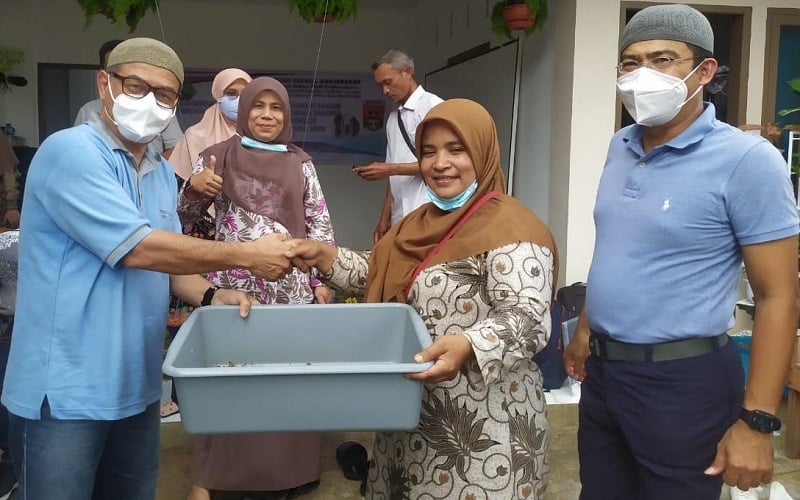  PDSP Unand Latih Proklim Bukittinggi Kelola Sampah dan Budi Daya Maggot