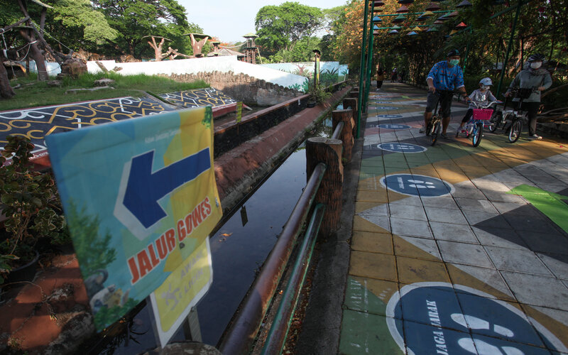  Uji Coba Pembukaan Kembali Wisata Surabaya, Ada 2.000 Orang Kunjungi KBS