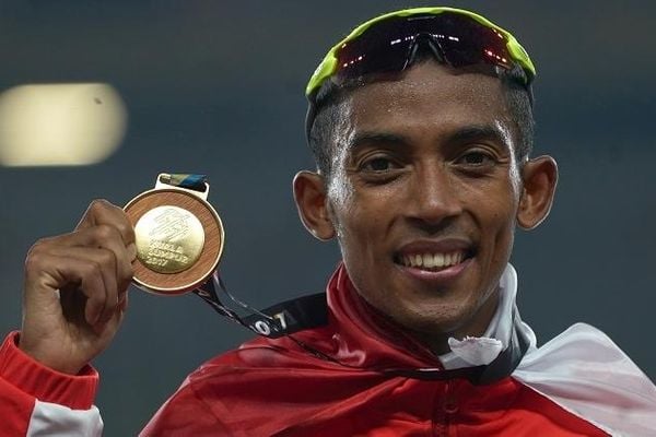  Hasil PON Papua: Agus Prayogo Sabet Emas Lari 5.000 Meter Putra