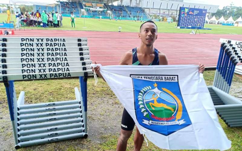  PON Papua: Kontingen Lompat Jauh NTB Kalahkan Sumut dan Jateng