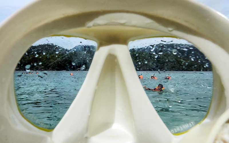  Wisata Snorkling di Pantai Rubiah Aceh