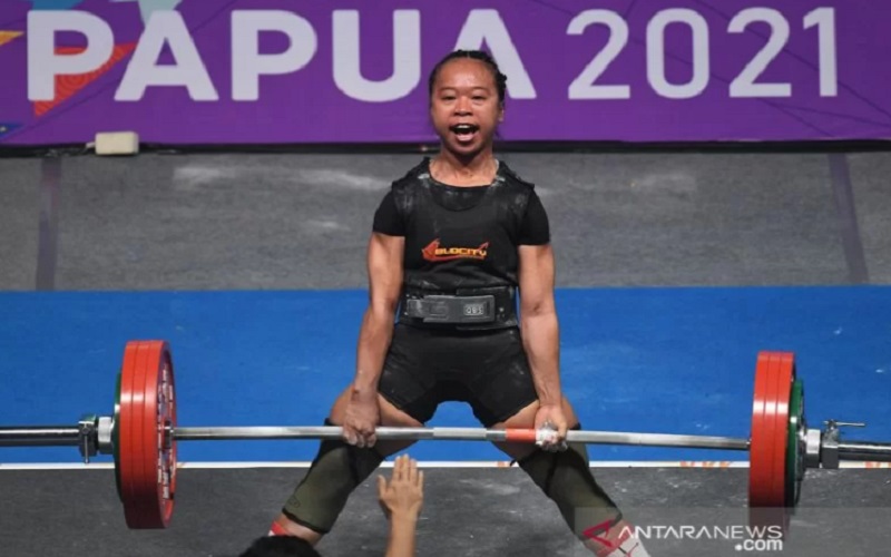  PON Papua: Atlet Angkat Besi Jawa Barat Pecahkan Rekor Se-Asia