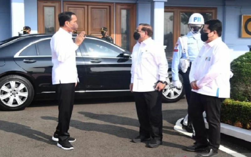  Jokowi Groundbreaking Smelter Freeport Indonesia di Gresik