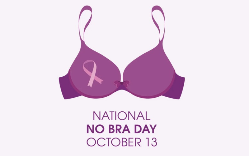 Ilustrasi No Bra Day yang jatuh setiap tanggal 13 Oktober - scmp.com