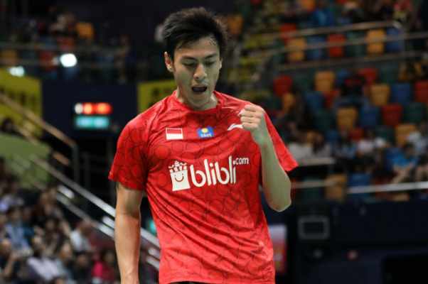  Hasil Piala Thomas, Indonesia vs Taiwan: Sempurna, Indonesia Menang, Skor 3-2